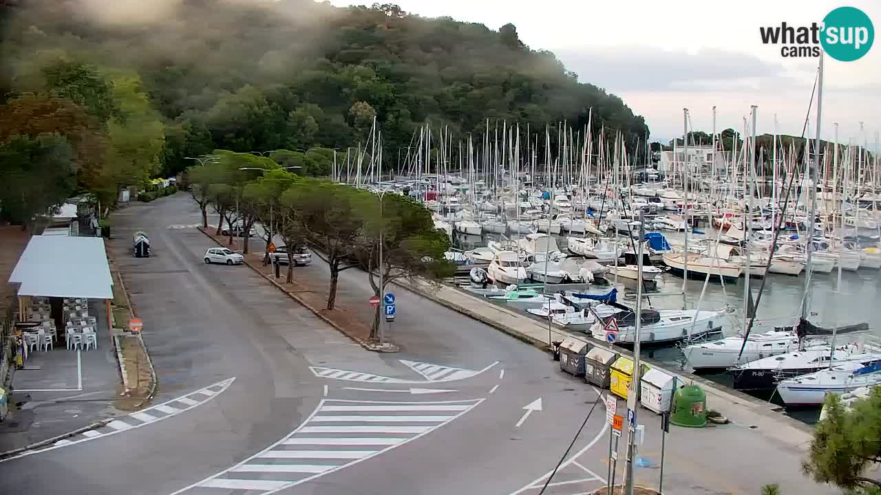 Webcam Sistiana Bucht – Liveblick auf Marina und Bucht