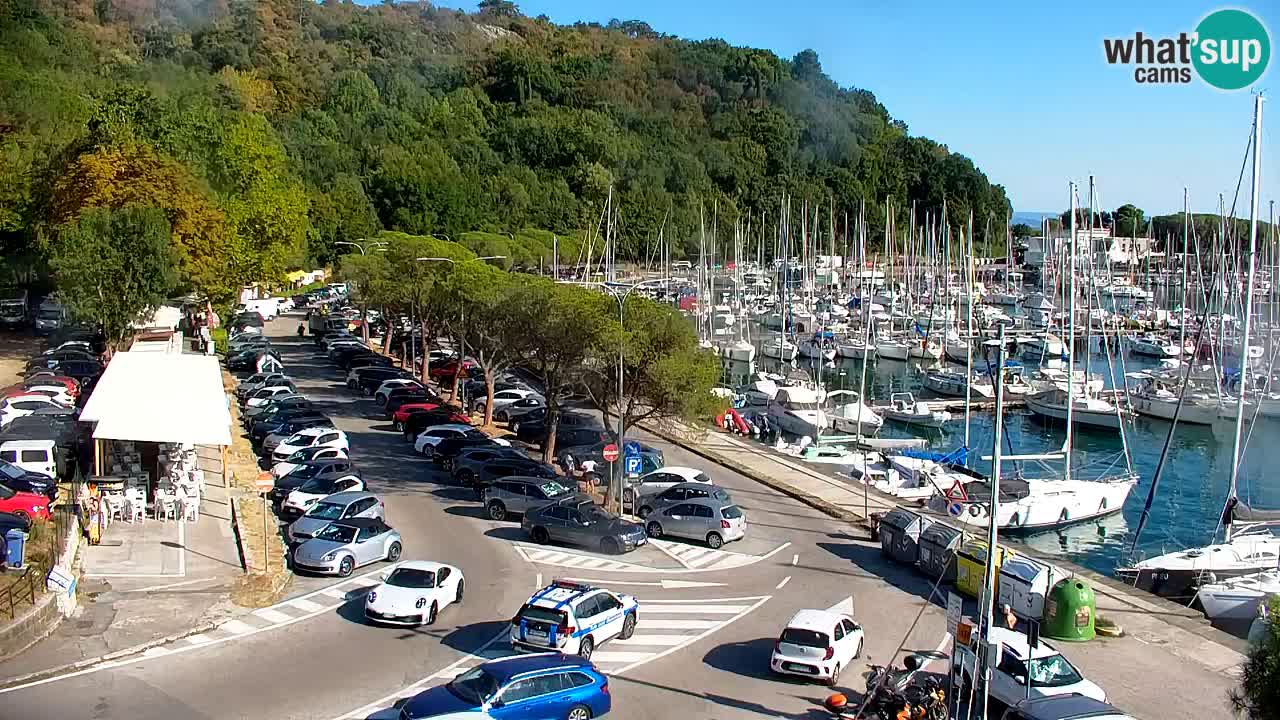 Webcam Sistiana Bucht – Liveblick auf Marina und Bucht