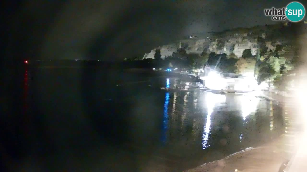 Webcam Baie de Sistiana – Vue en direct de la marina et de la baie