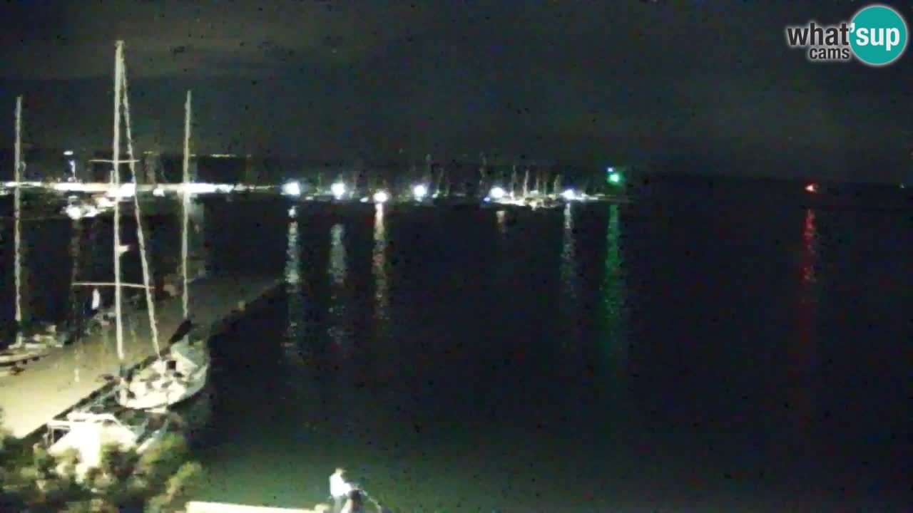 Webcam Baie de Sistiana – Vue en direct de la marina et de la baie
