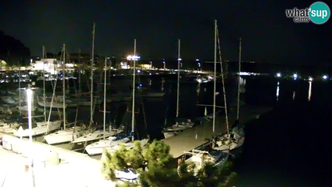 Webcam Baie de Sistiana – Vue en direct de la marina et de la baie
