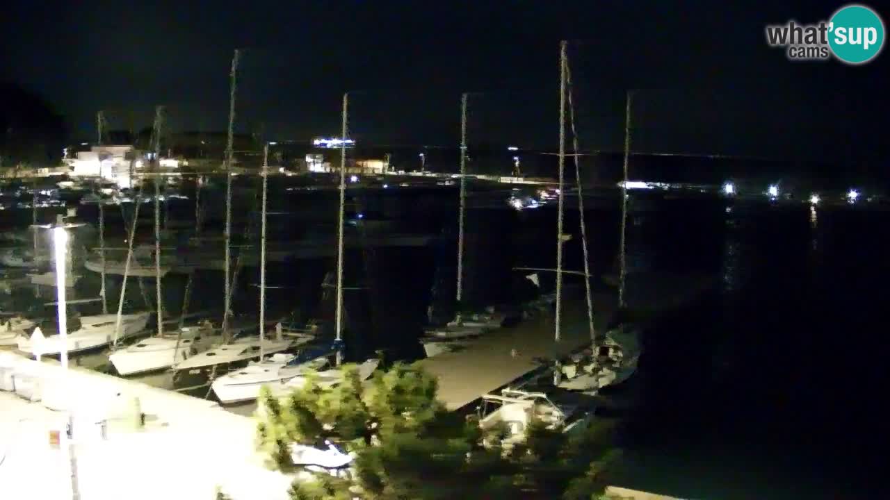 Webcam Baie de Sistiana – Vue en direct de la marina et de la baie