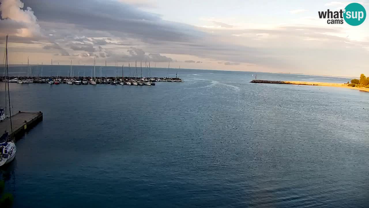 Webcam Baie de Sistiana – Vue en direct de la marina et de la baie