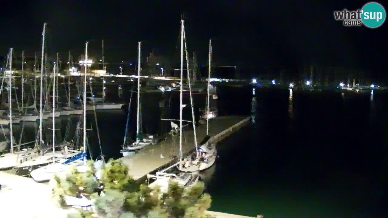 Webcam Baie de Sistiana – Vue en direct de la marina et de la baie