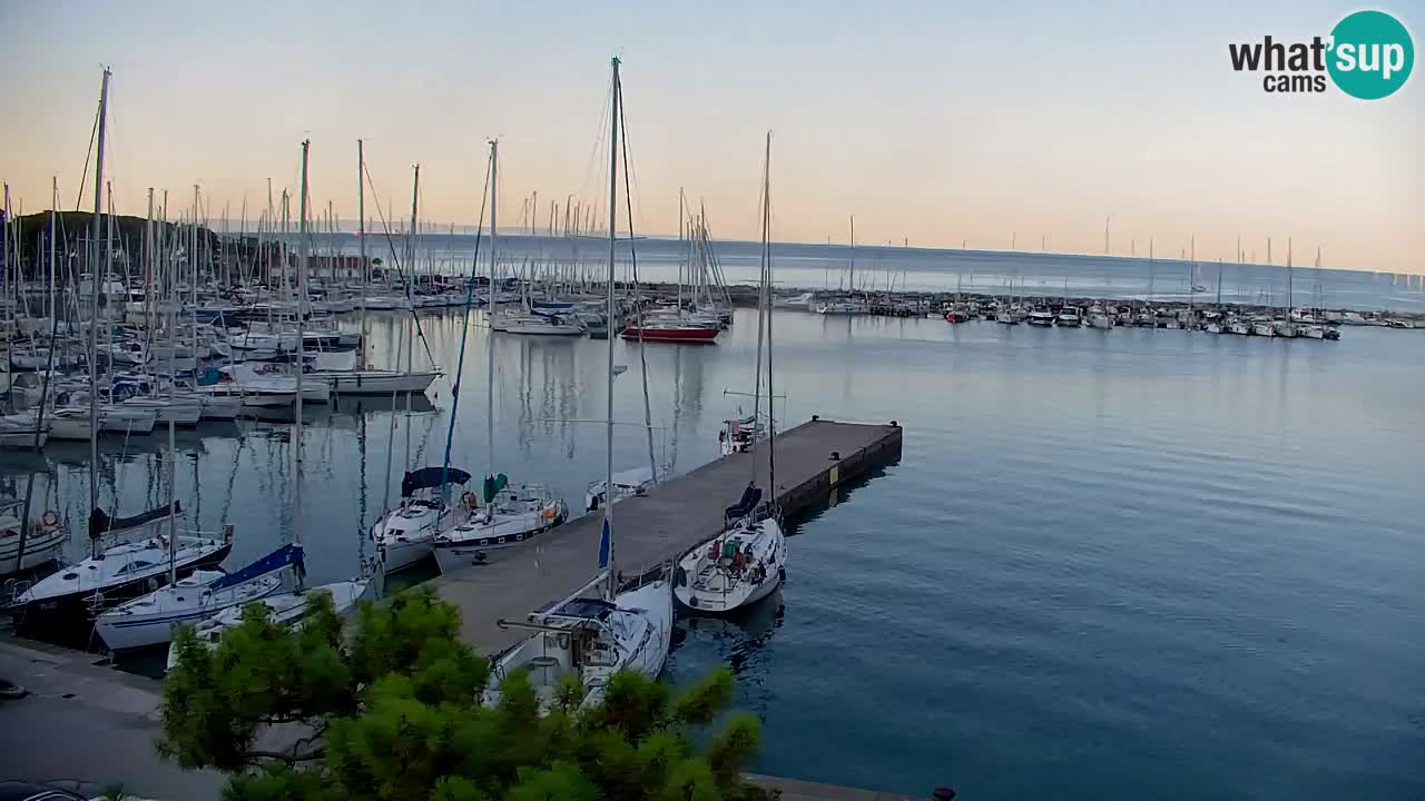 Webcam Sistiana Baia – Live View of the Marina and Gulf