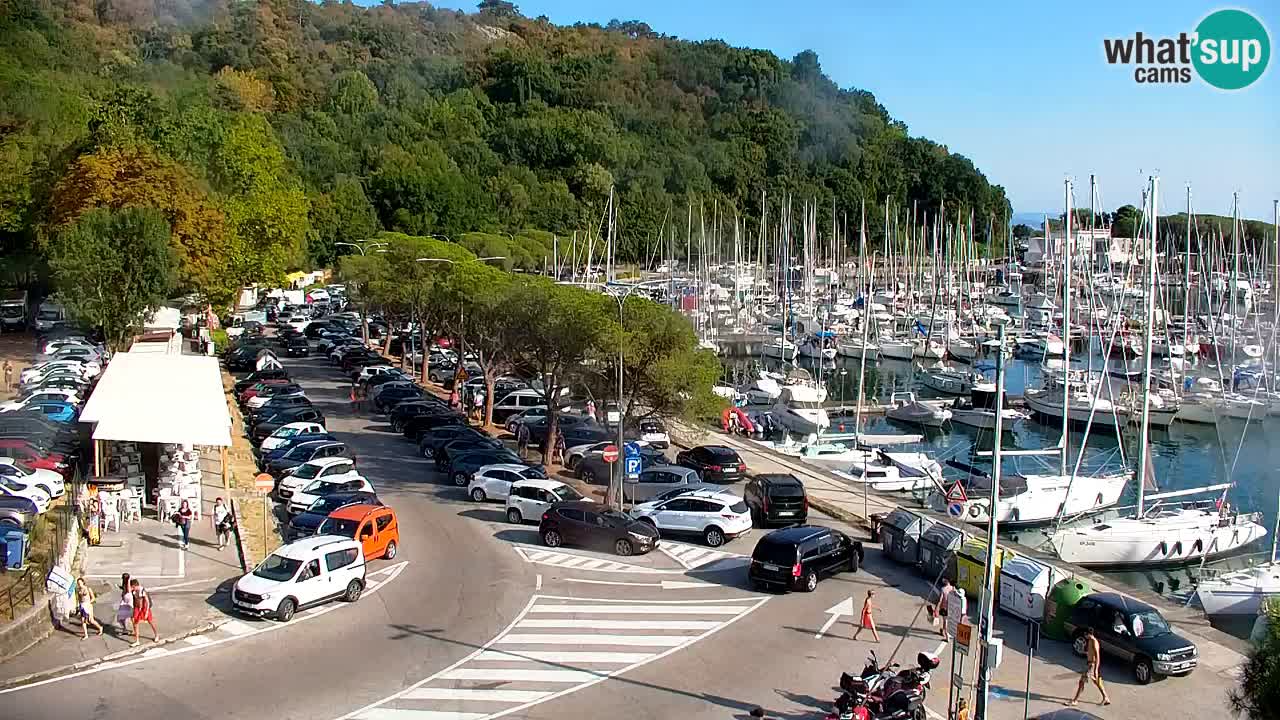 Webcam Baie de Sistiana – Vue en direct de la marina et de la baie