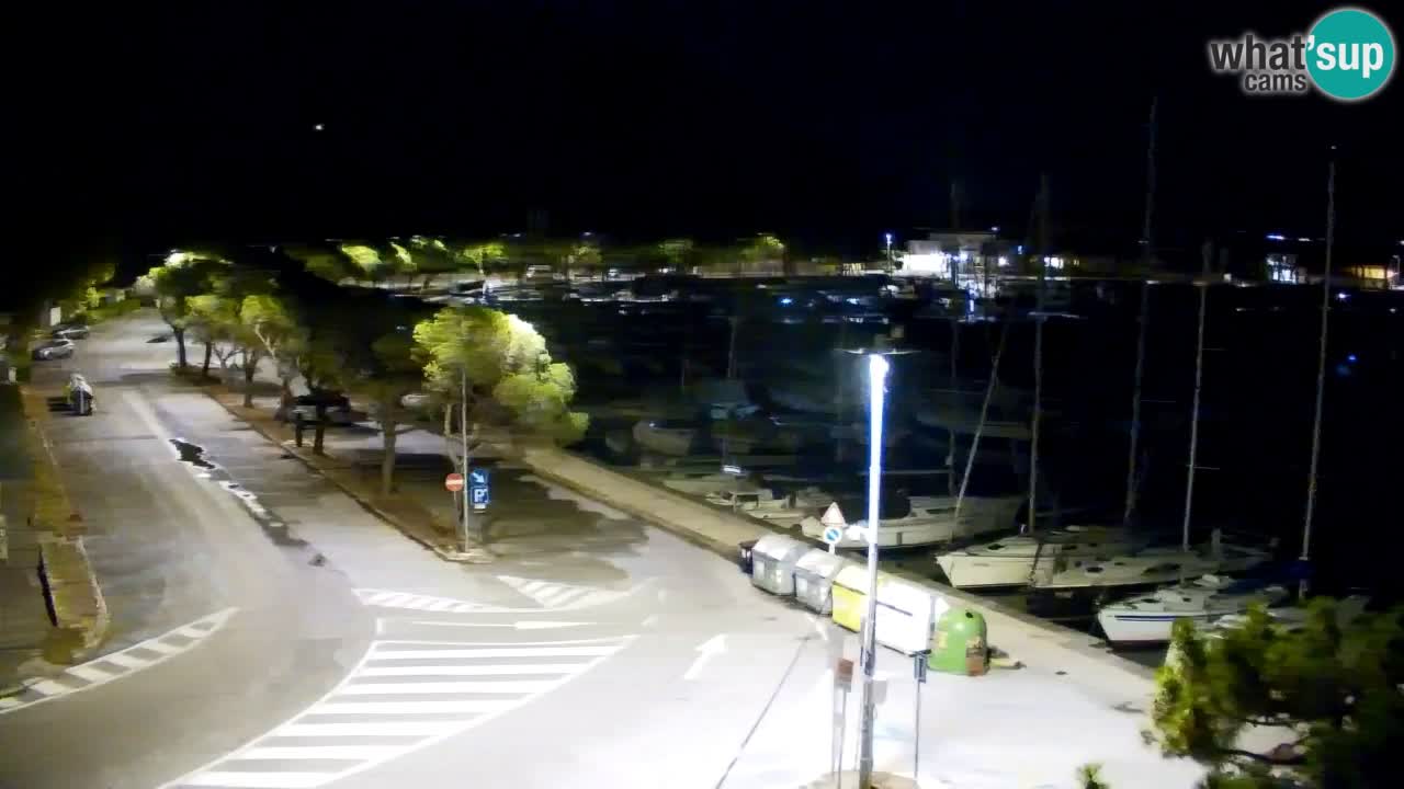 Webcam Baie de Sistiana – Vue en direct de la marina et de la baie