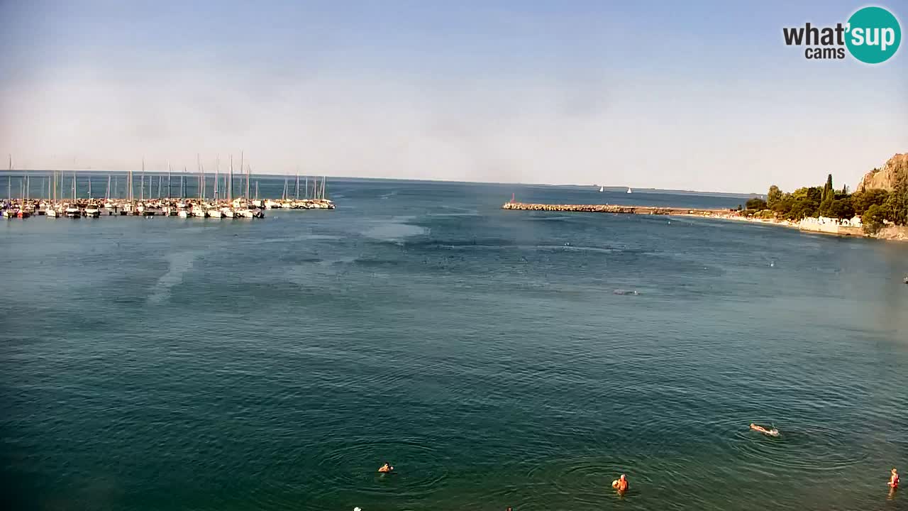 Webcam Sistiana Baia – Live View of the Marina and Gulf