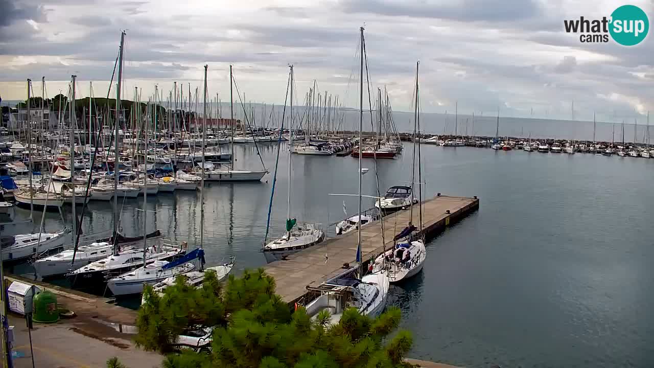 Webcam Baie de Sistiana – Vue en direct de la marina et de la baie