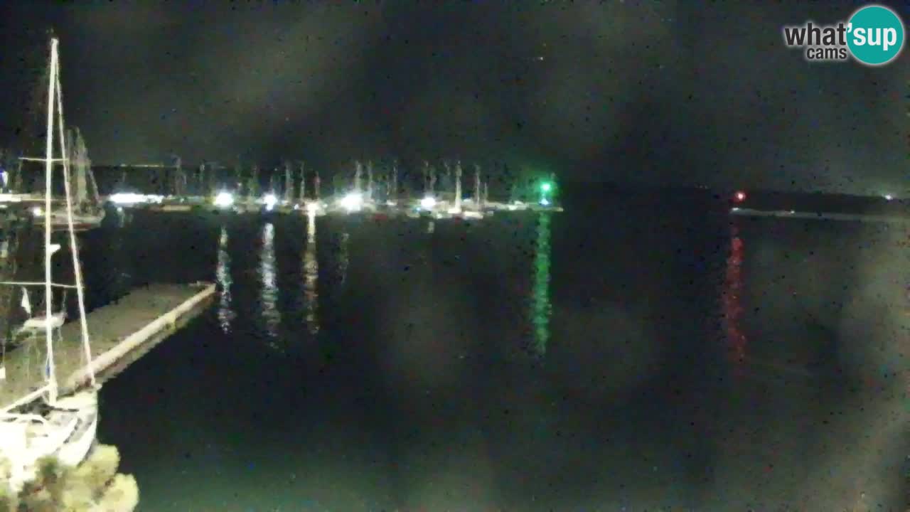 Web kamera Sistiana Uvala – Pogled uživo na marinu i zaljev