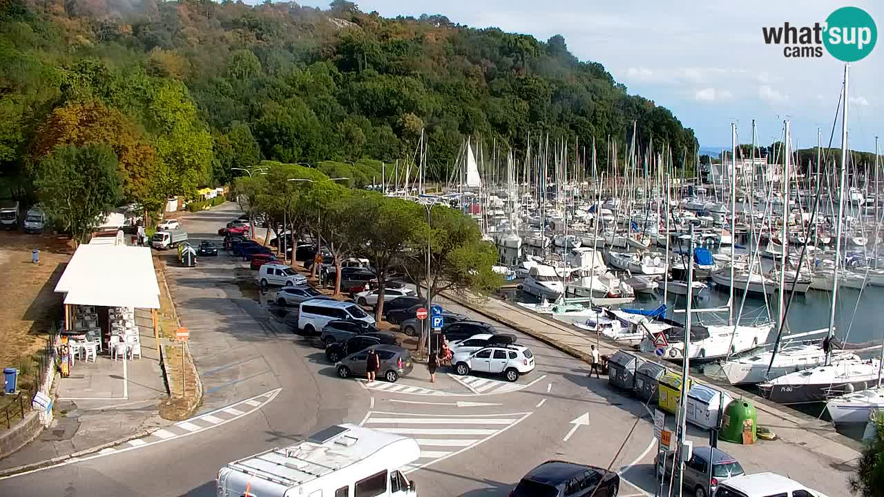 Webcam Sistiana Baia – Live View of the Marina and Gulf
