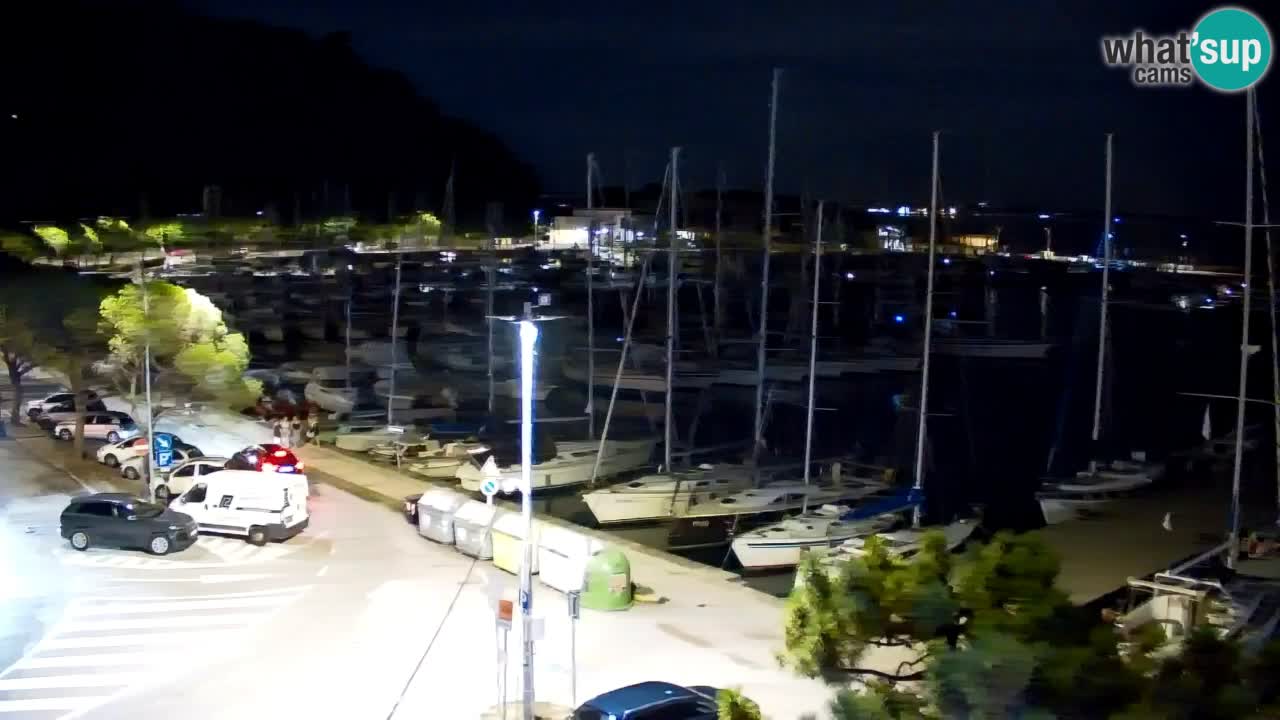 Webcam Sistiana Baia – Live View of the Marina and Gulf
