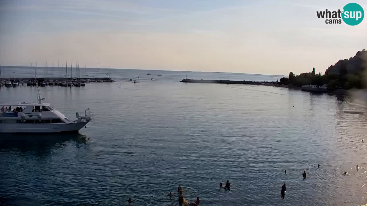 Webcam Sistiana Baia – Live View of the Marina and Gulf