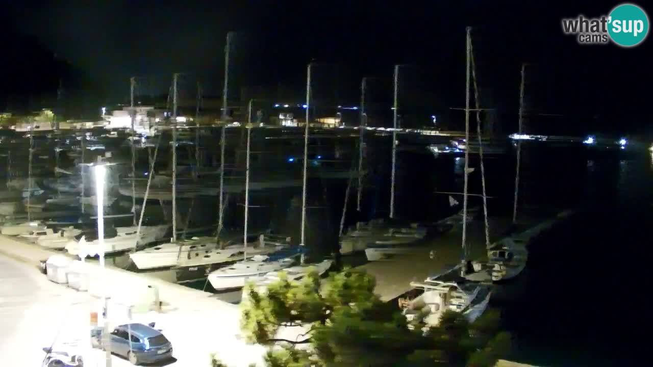 Webcam Baie de Sistiana – Vue en direct de la marina et de la baie