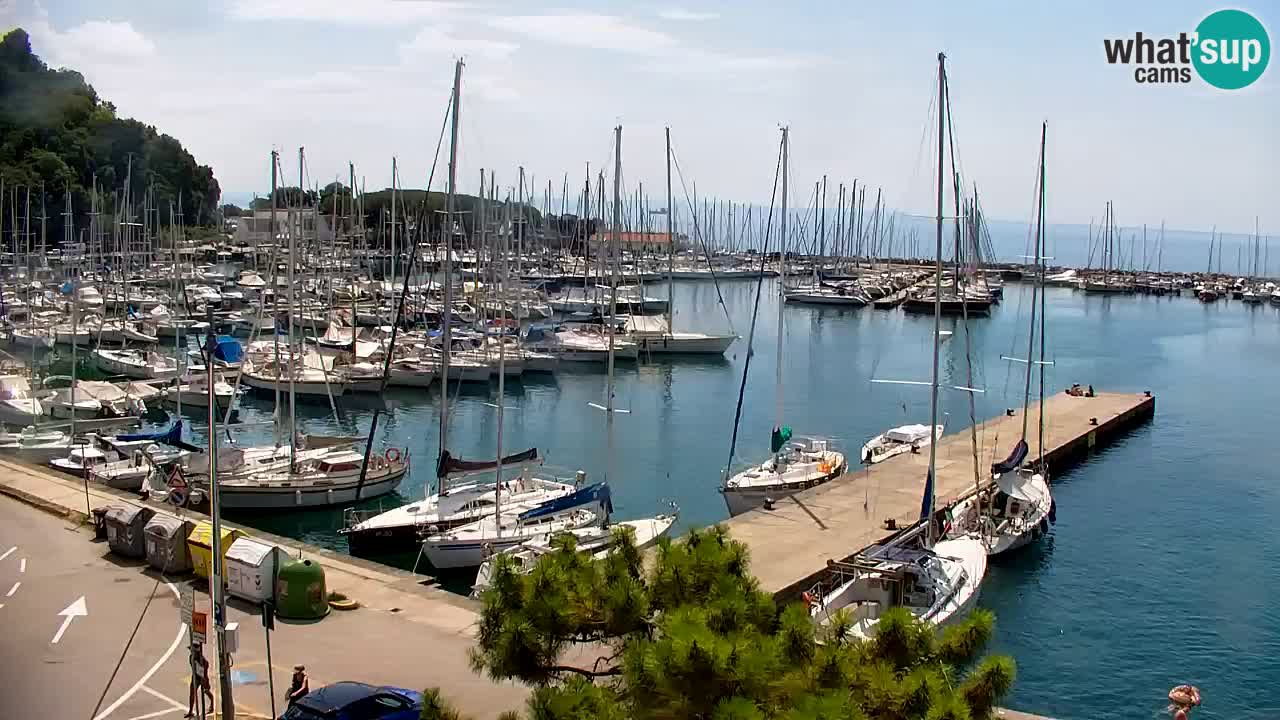 Webcam Sistiana Bucht – Liveblick auf Marina und Bucht