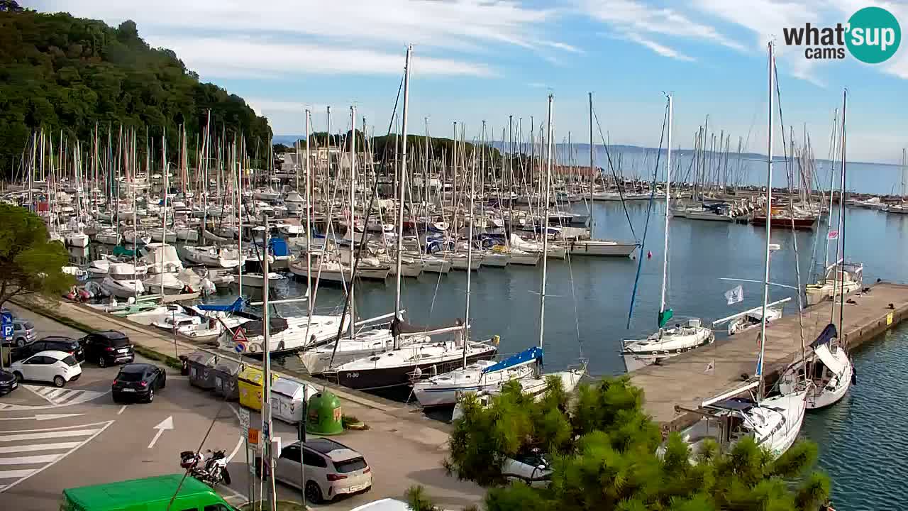 Webcam Sistiana Bucht – Liveblick auf Marina und Bucht