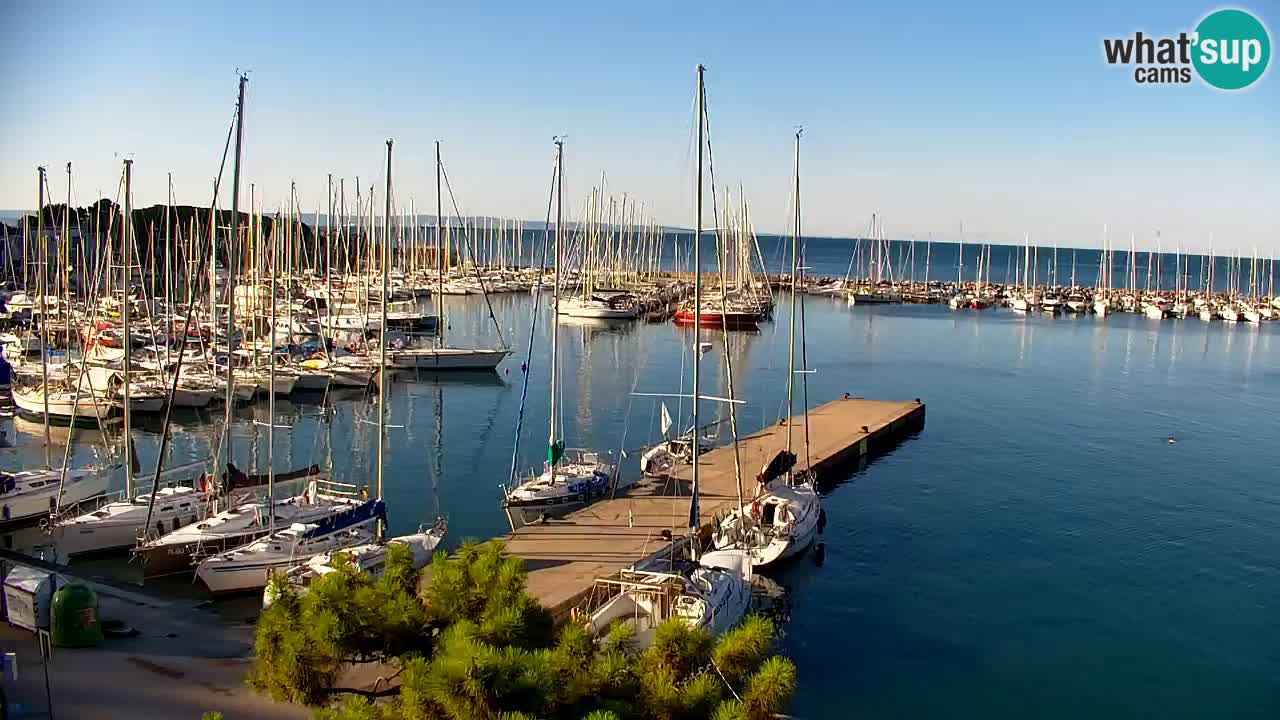 Webcam Sistiana Bucht – Liveblick auf Marina und Bucht