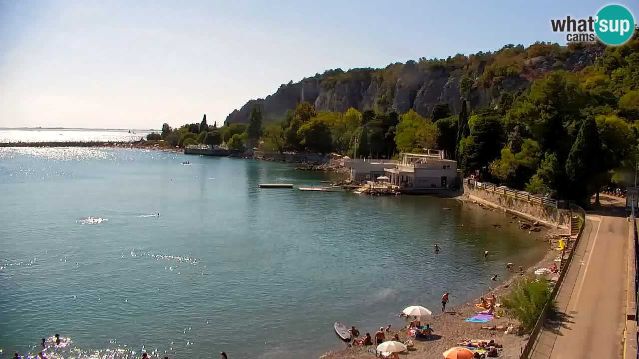 Webcam Sistiana Baia – Live View of the Marina and Gulf