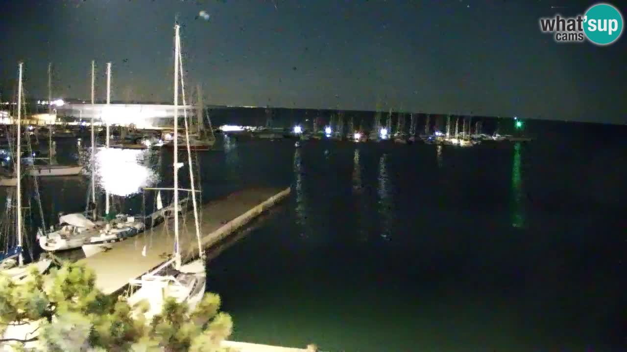 Webcam Baie de Sistiana – Vue en direct de la marina et de la baie