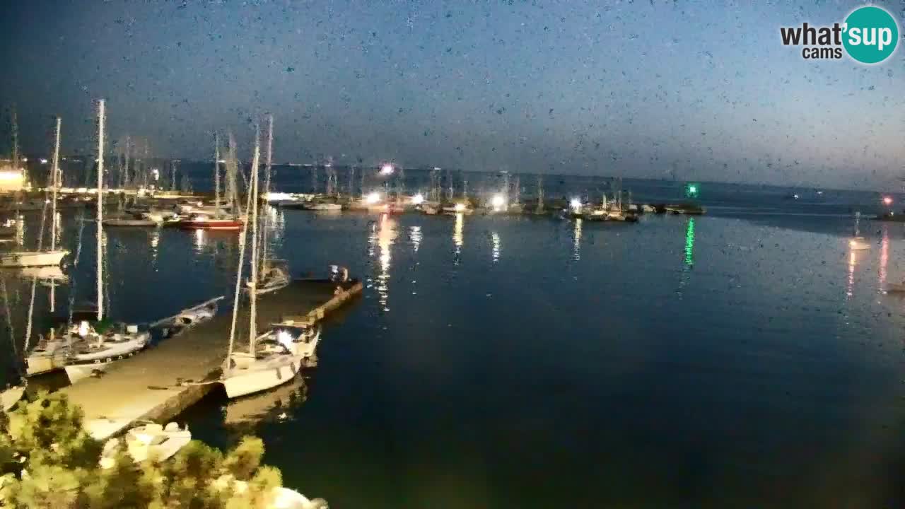Webcam Baie de Sistiana – Vue en direct de la marina et de la baie