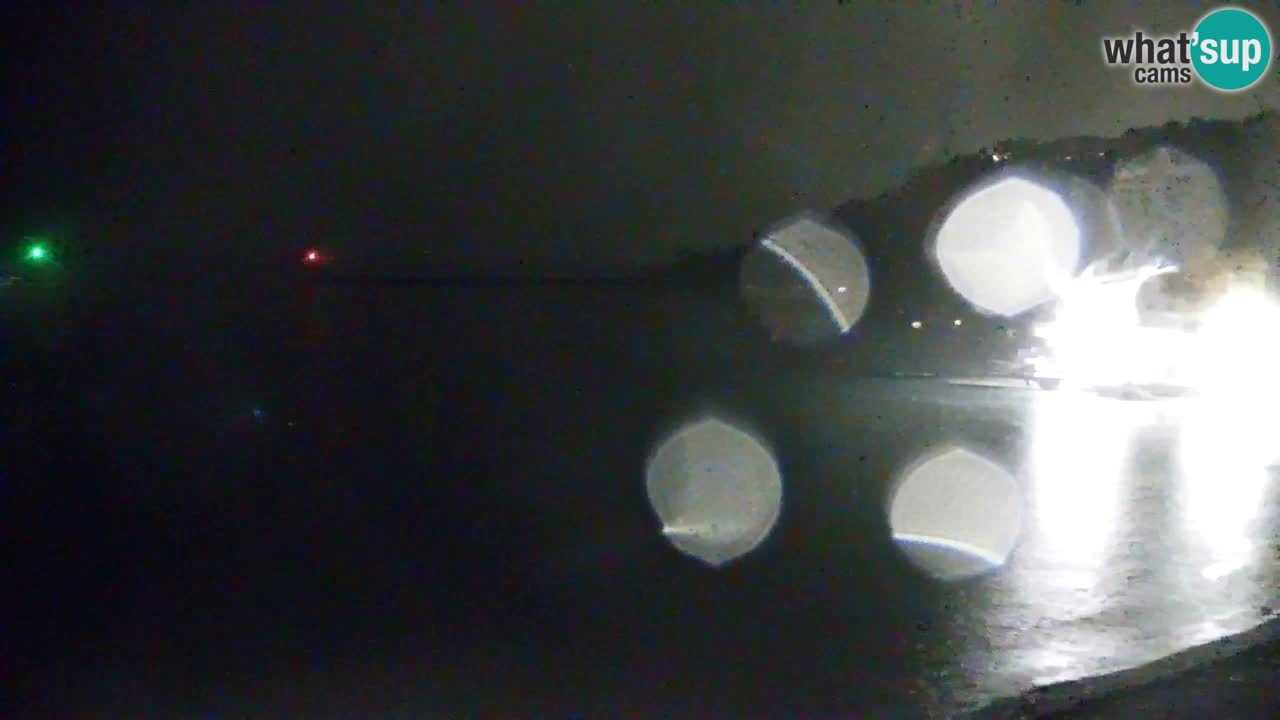 Webcam Bahía de Sistiana – Vista en directo del puerto deportivo y la costa