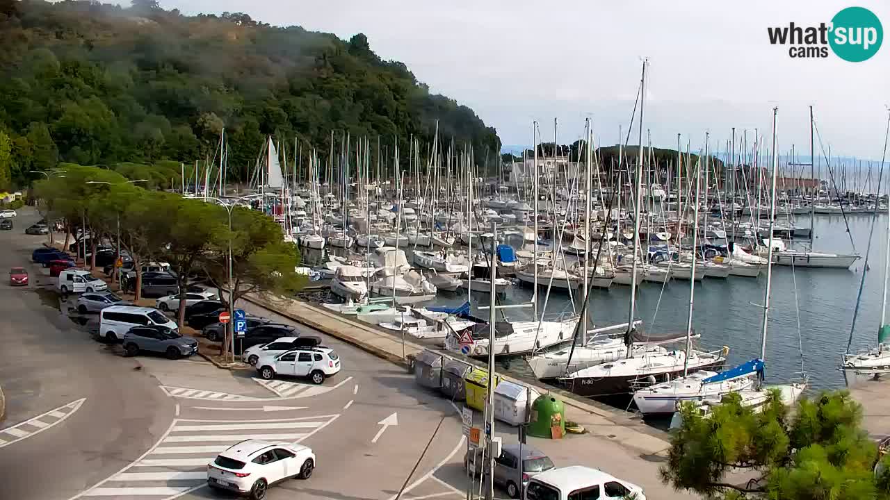 Webcam Sistiana Bucht – Liveblick auf Marina und Bucht