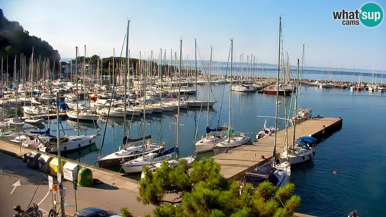 Webcam Sistiana Bucht – Liveblick auf Marina und Bucht