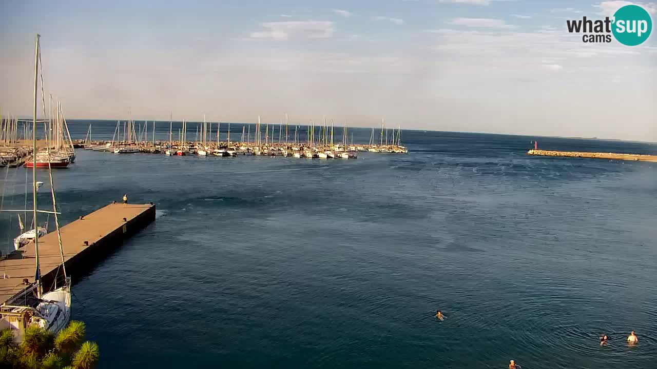 Webcam Sistiana Bucht – Liveblick auf Marina und Bucht