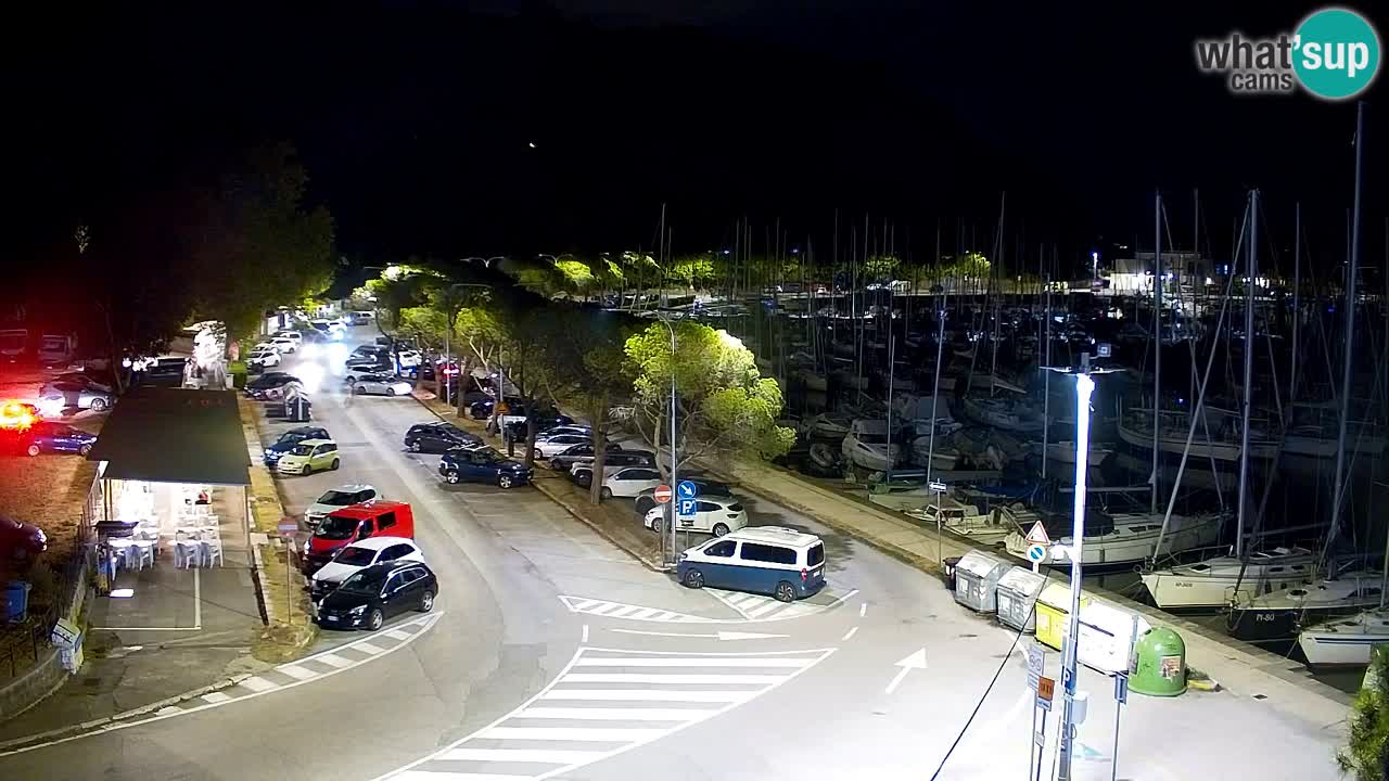 Webcam Sistiana Baia – Live View of the Marina and Gulf
