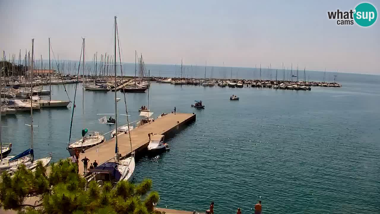 Webcam Sistiana Bucht – Liveblick auf Marina und Bucht