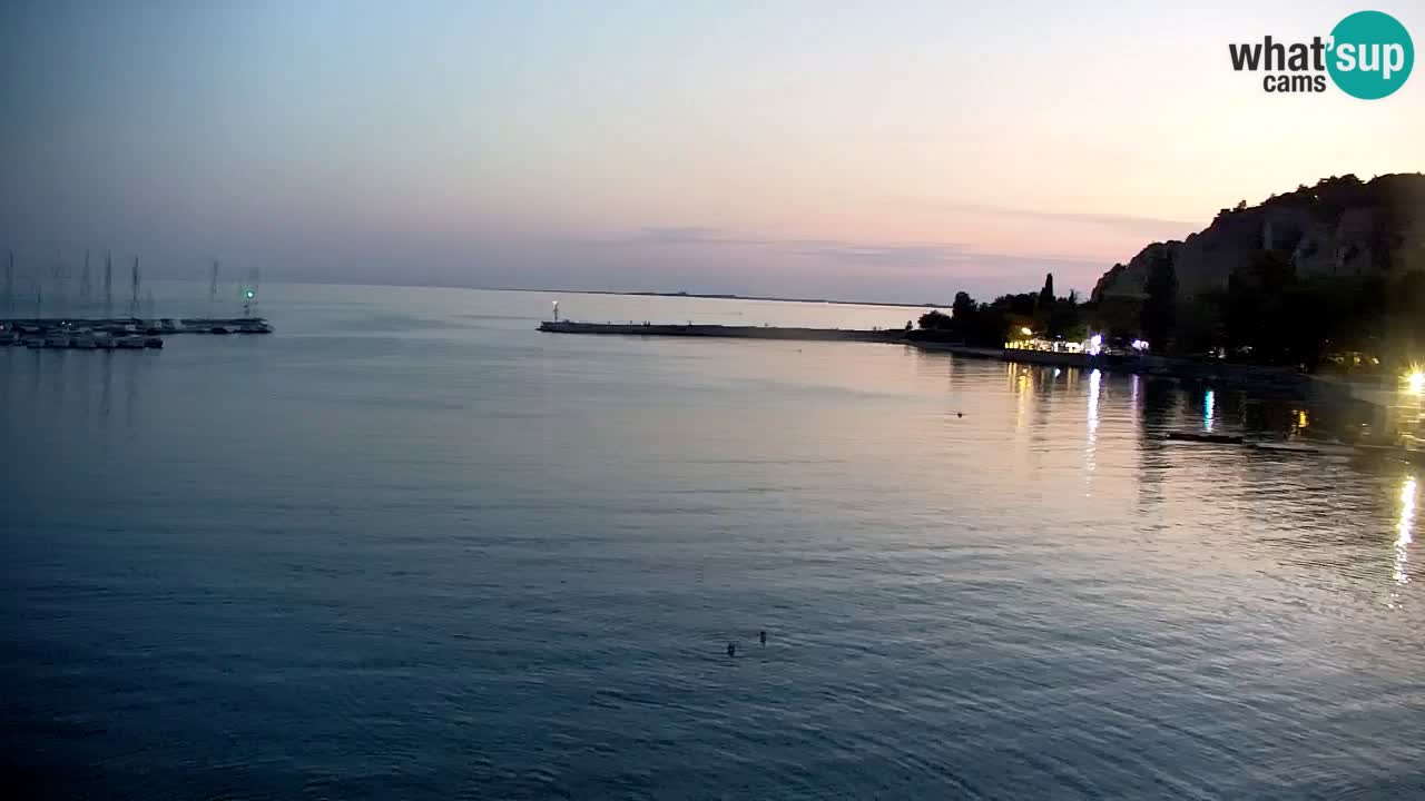 Webcam Sistiana Baia – Live View of the Marina and Gulf