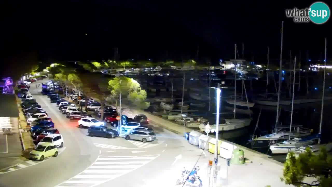 Web kamera Sistiana Uvala – Pogled uživo na marinu i zaljev