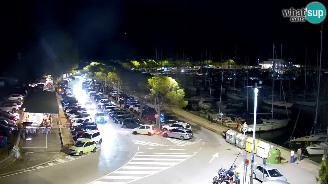 Spletna kamera Sesljanski zaliv – Pogled v živo na marino in zaliv