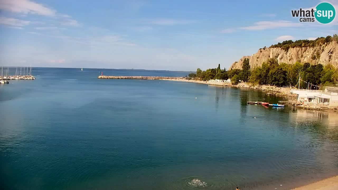 Webcam Sistiana Bucht – Liveblick auf Marina und Bucht