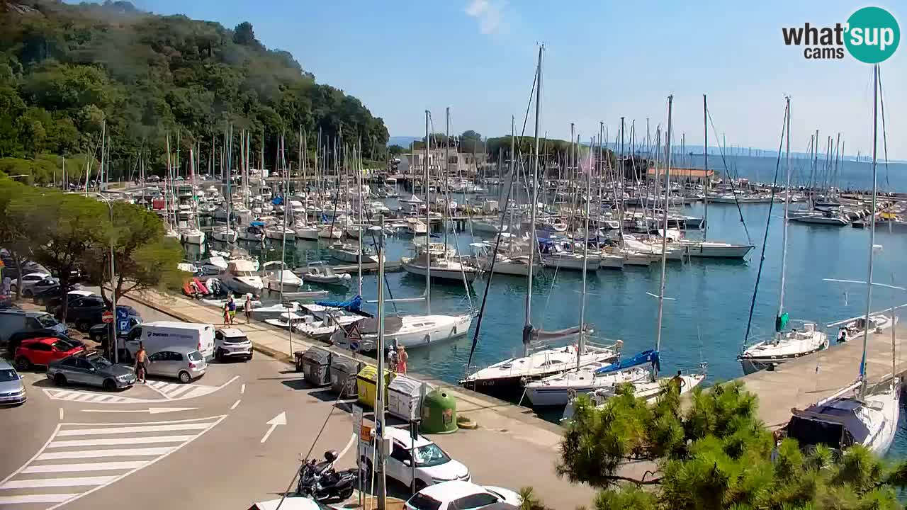 Webcam Sistiana Bucht – Liveblick auf Marina und Bucht
