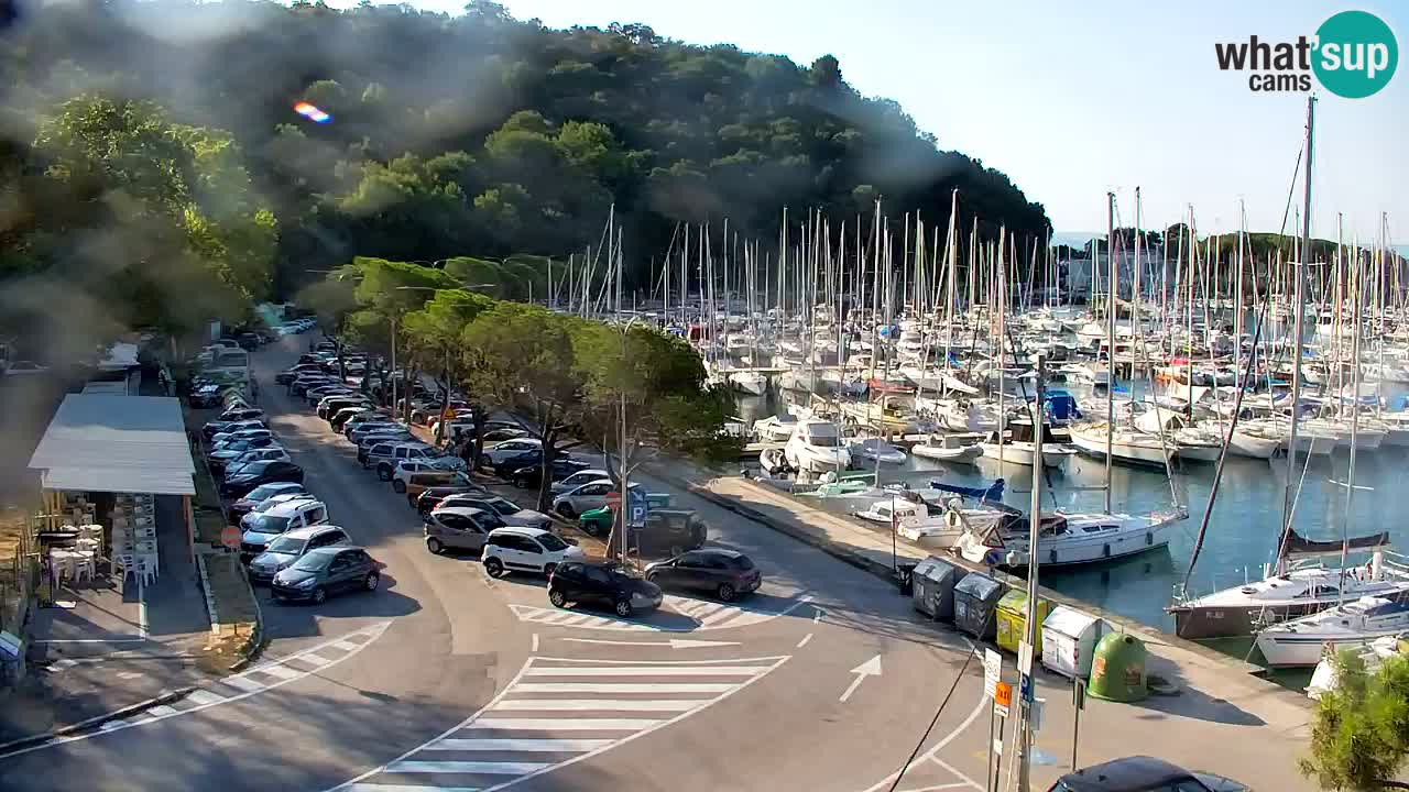 Webcam Baie de Sistiana – Vue en direct de la marina et de la baie