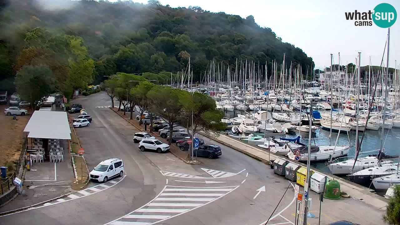 Webcam Sistiana Baia – Live View of the Marina and Gulf
