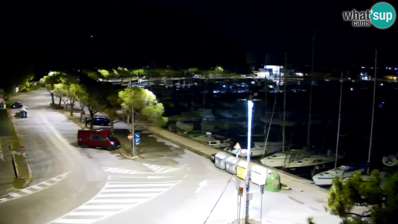 Webcam Baie de Sistiana – Vue en direct de la marina et de la baie