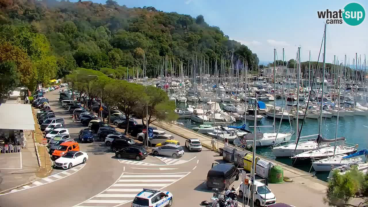Webcam Sistiana Bucht – Liveblick auf Marina und Bucht