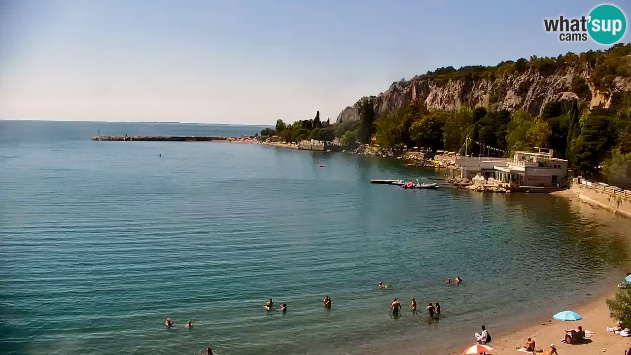 Spletna kamera Sesljanski zaliv – Pogled v živo na marino in zaliv