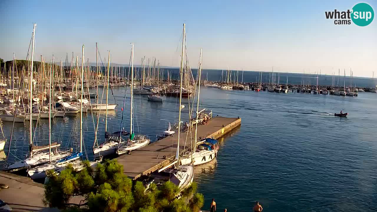 Webcam Sistiana Bucht – Liveblick auf Marina und Bucht