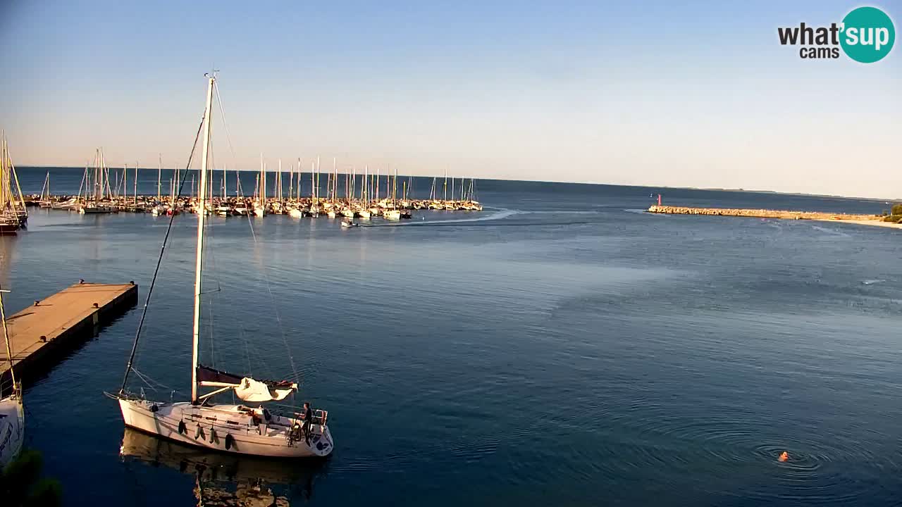 Webcam Sistiana Baia – Live View of the Marina and Gulf