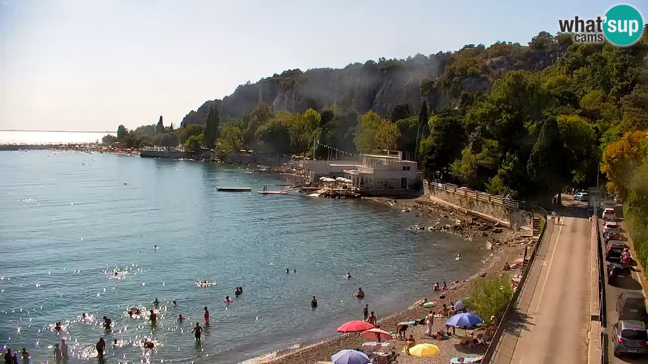 Webcam Baie de Sistiana – Vue en direct de la marina et de la baie