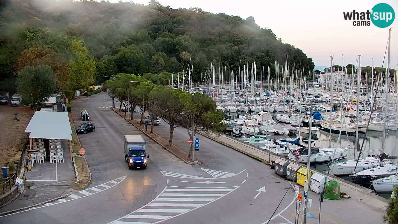 Webcam Sistiana Baia – Live View of the Marina and Gulf