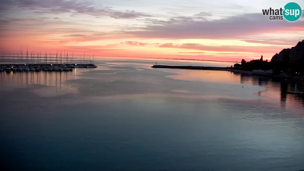 Webcam Sistiana Baia – Live View of the Marina and Gulf