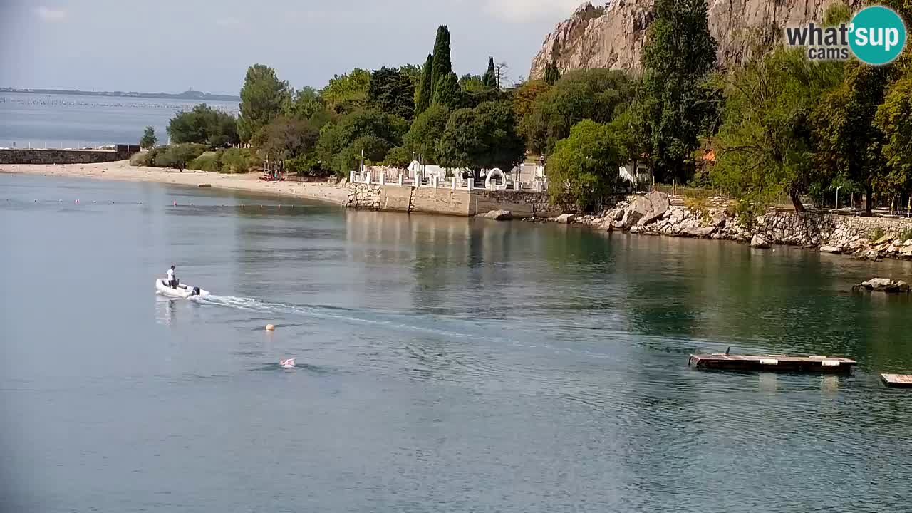 Spletna kamera Sesljanski zaliv – Pogled v živo na marino in zaliv