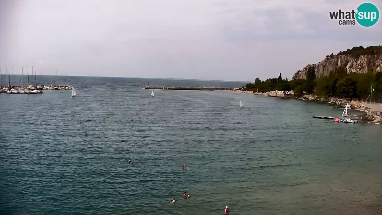 Webcam Sistiana Baia – Live View of the Marina and Gulf