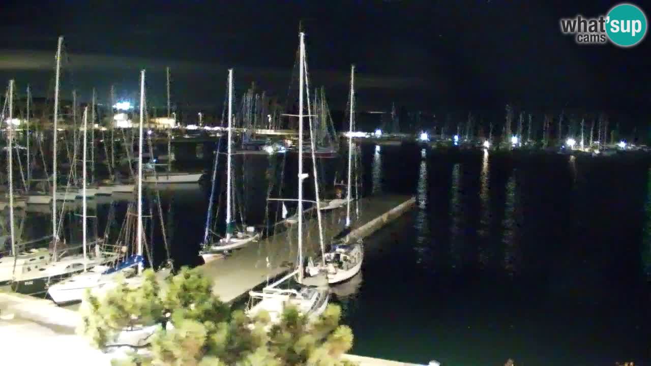 Webcam Baie de Sistiana – Vue en direct de la marina et de la baie