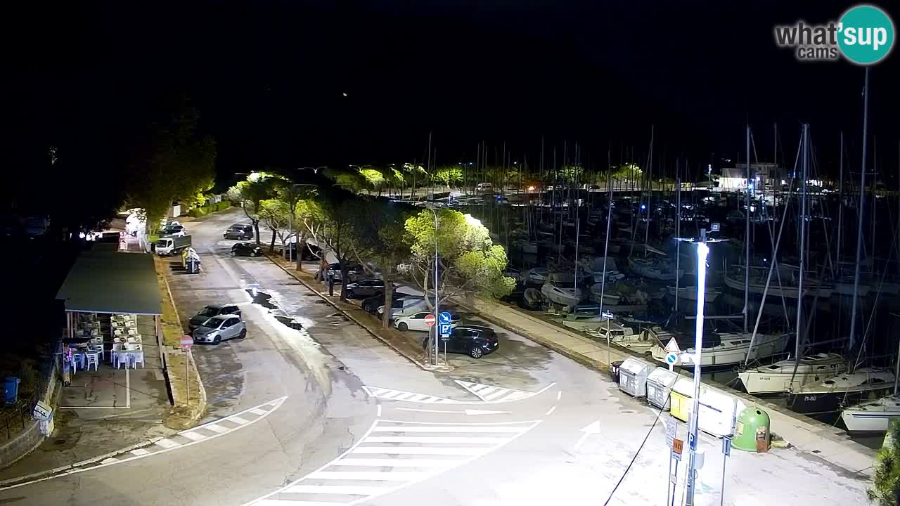 Webcam Baie de Sistiana – Vue en direct de la marina et de la baie