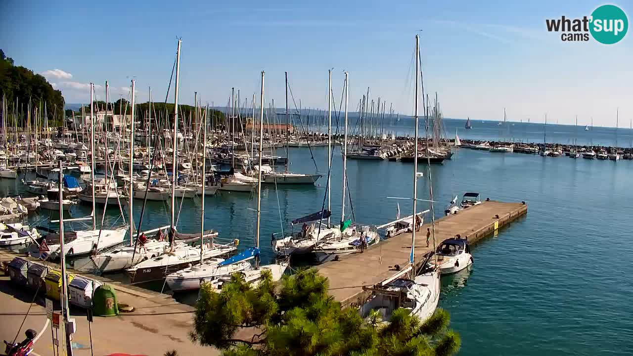 Webcam Sistiana Bucht – Liveblick auf Marina und Bucht